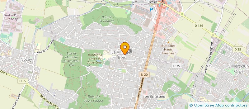 localisation de l'entreprise AU RELAIS DU BOIS à LA VILLE-DU-BOIS