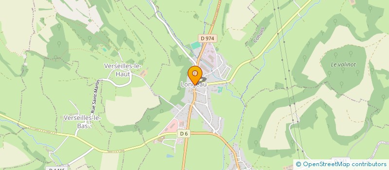 localisation de l'entreprise AU RELAIS DU NORD à LONGEAU-PERCEY