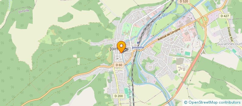 localisation de l'entreprise AU RELAIS GOURMAND à JOINVILLE
