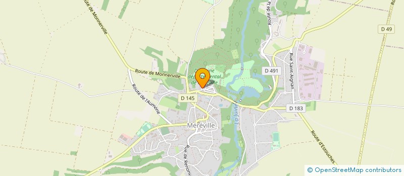 localisation de l'entreprise AU RELAIS MEREVILLOIS (EN ABREGE ARM)  LE MEREVILLOIS