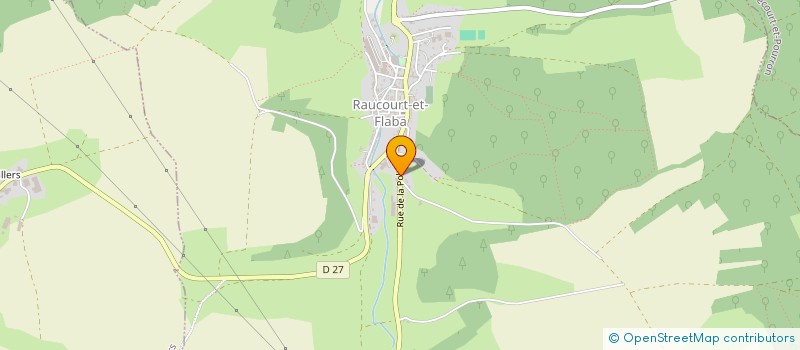 localisation de l'entreprise AU RENDEZ VOUS CYNEGETIQUE DE RAUCOURT  RAUCOURT-ET-FLABA