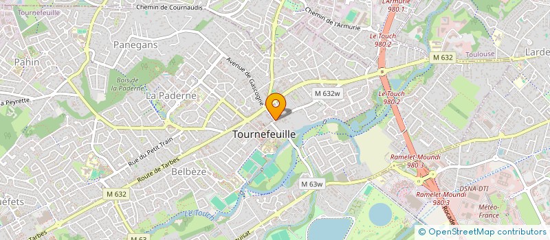 localisation de l'entreprise AU RENDEZ-VOUS DES EPICURIENS  TOURNEFEUILLE