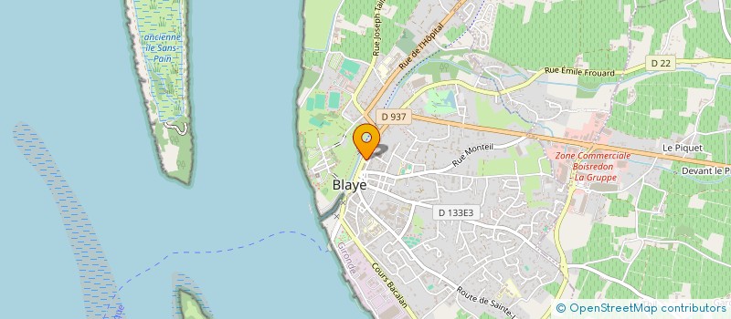 localisation de l'entreprise AU REPAIRE DES PIPELETTES à BLAYE