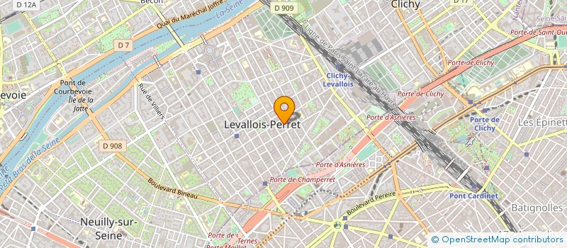 localisation de l'entreprise AU REVOIR MA BELLE PRODUCTIONS à LEVALLOIS-PERRET