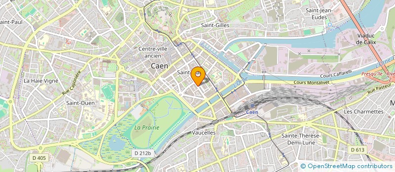 localisation de l'entreprise AU ROI DE LA SEMOULE à CAEN