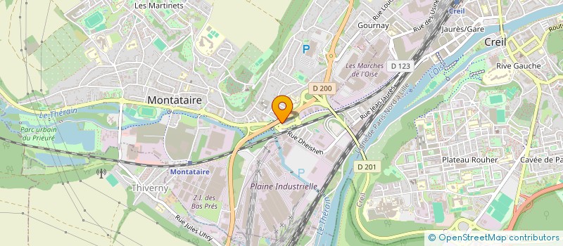 localisation de l'entreprise AU ROND POINT  MONTATAIRE