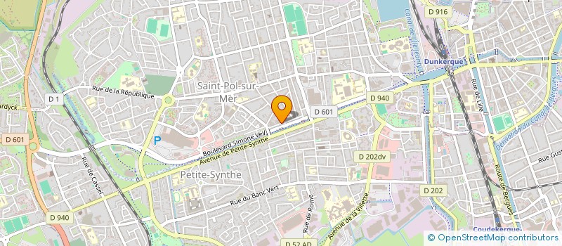 localisation de l'entreprise AU ROYAL GOURMET à DUNKERQUE