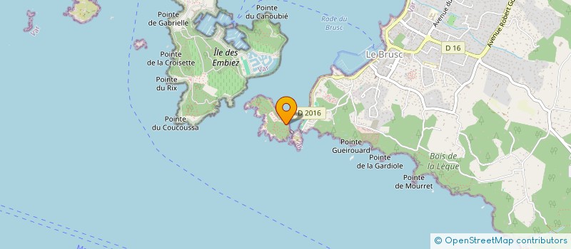 localisation de l'entreprise AU ROYAUME DE LA BOUILLABAISSE à SIX FOURS LES PLAGES