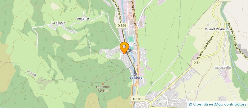 localisation de l'entreprise AU ROYAUME DE LA LICORNE  SUSVILLE