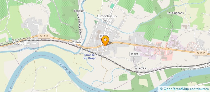 localisation de l'entreprise AU ROYAUME DE MATHIEU ET LEO (A.R.M.E.L.) à LA REOLE