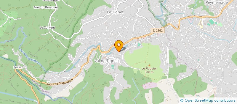 localisation de l'entreprise AU ROYAUME DE SELENE à LE TIGNET