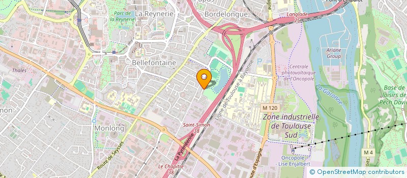 localisation de l'entreprise AU ROYAUME DE SHAIRAZAD à TOULOUSE