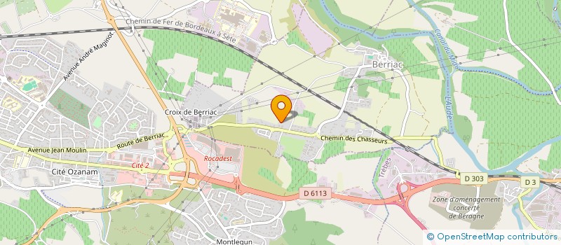 localisation de l'entreprise AU ROYAUME DES BISOUNOURS à BERRIAC