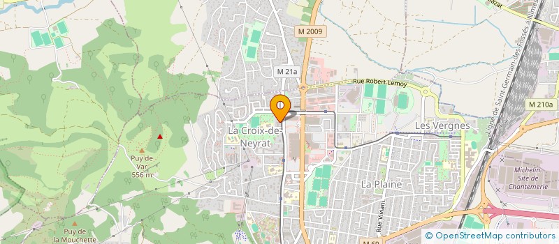 localisation de l'entreprise AU ROYAUME DES JOUETS  CLERMONT-FERRAND