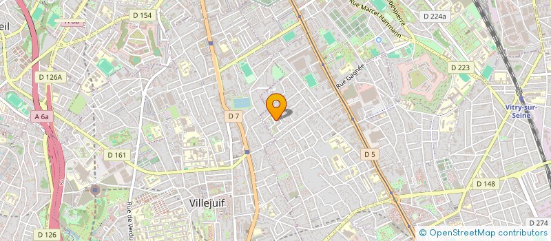 localisation de l'entreprise AU ROYAUME DU DESERT à VITRY-SUR-SEINE