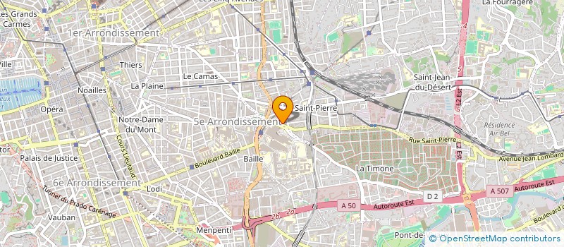 localisation de l'entreprise AU ROYAUME DU GOURMAND à MARSEILLE