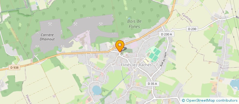 localisation de l'entreprise AU RUST BURGER  FLINES-LEZ-RACHES