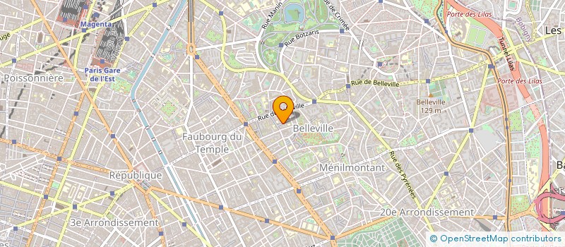localisation de l'entreprise AU RYTHME DU FUTUR à PARIS