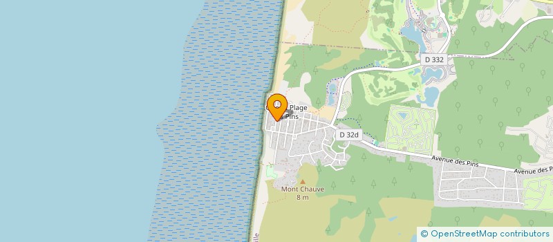 localisation de l'entreprise AU SABLE D'OR  QUEND