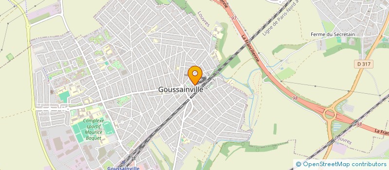 localisation de l'entreprise AU SABOT DE VENUS à GOUSSAINVILLE