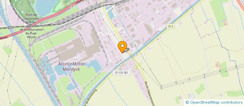 localisation de l'entreprise AU SAINT LAURENT  GRANDE-SYNTHE