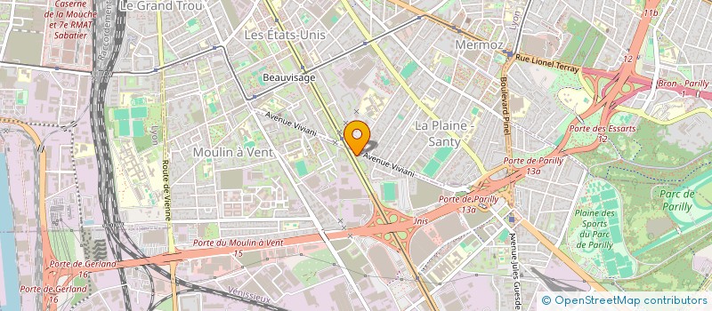 localisation de l'entreprise AU SALON  VENISSIEUX