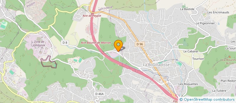 localisation de l'entreprise AU SALON  PEYPIN