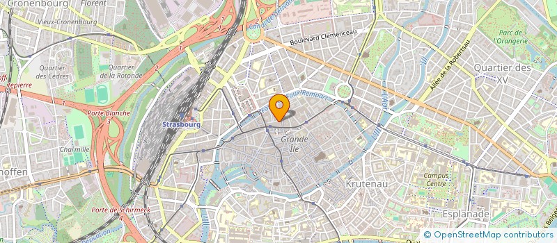 localisation de l'entreprise AU SALON D'ALICE SARL à STRASBOURG
