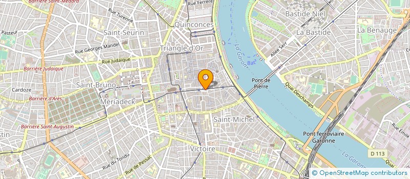 localisation de l'entreprise AU SANGLIER DE RUSSIE à BORDEAUX