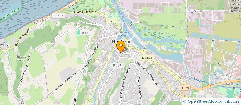localisation de l'entreprise AU SANS PAREIL à HONFLEUR