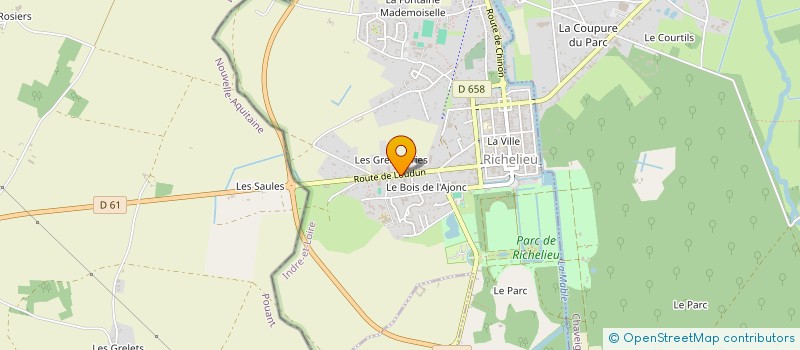 localisation de l'entreprise AU SAVOIR FER à RICHELIEU