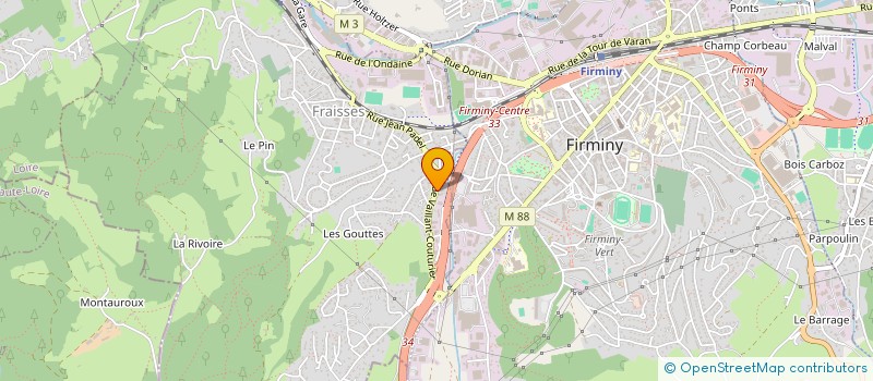 localisation de l'entreprise AU SEANT  FRAISSES