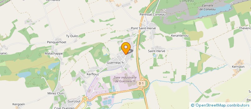 localisation de l'entreprise AU SENS PROPRE  GOURIN