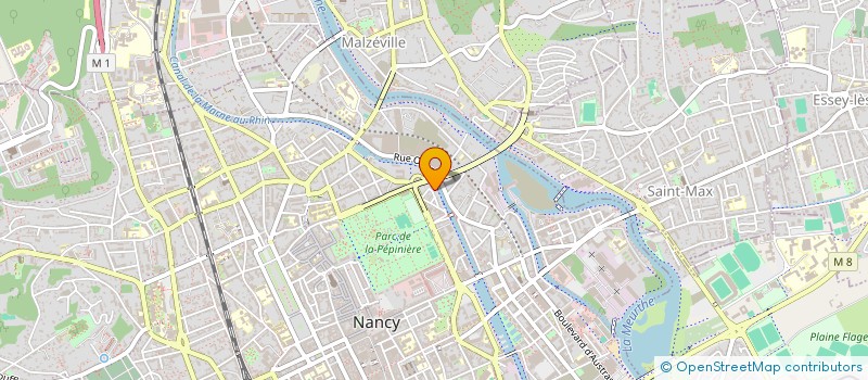 localisation de l'entreprise AU-SER.PRO  NANCY