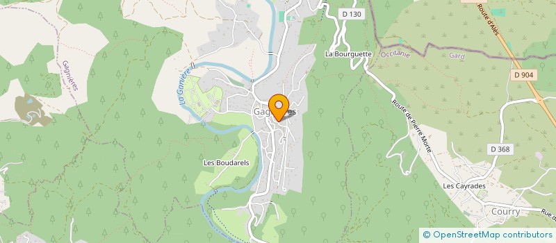 localisation de l'entreprise AU SERVICE DE LA FORET à BORDEZAC