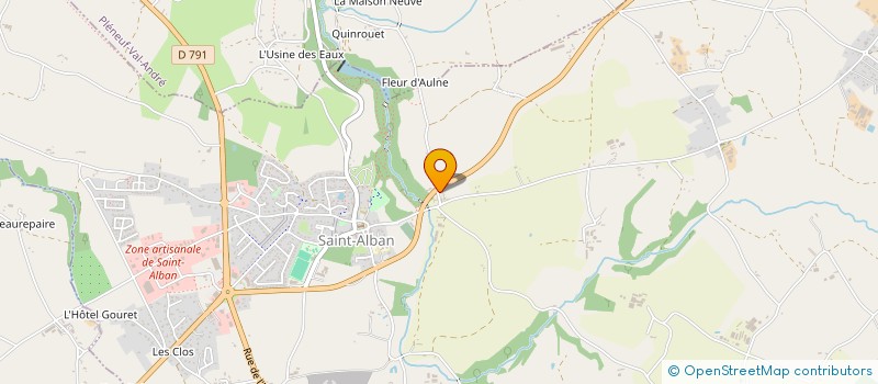 localisation de l'entreprise AU SERVICE DE VOTRE LOGIS à SAINT-ALBAN