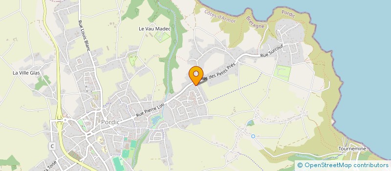 localisation de l'entreprise AU SERVICE DES SAISONS  PORDIC