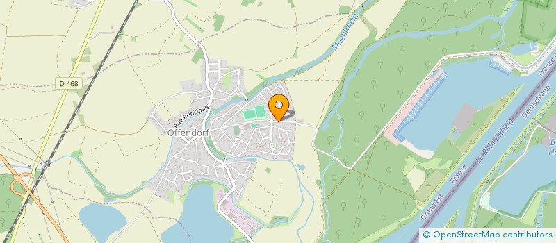 localisation de l'entreprise AU SERVICE DU CHR  OFFENDORF