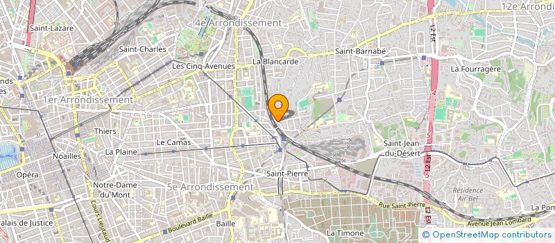 localisation de l'entreprise AU SERVICE DU LIVRE à MARSEILLE