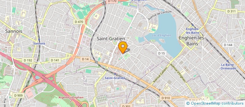 localisation de l'entreprise AU SERVICE VIEUX ET FAMILLES à SAINT-GRATIEN