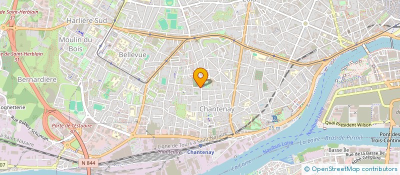 localisation de l'entreprise AU SEUIL à NANTES