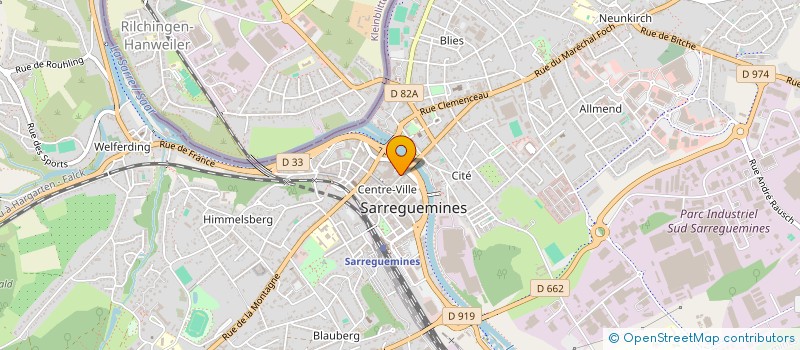localisation de l'entreprise AU SIROP D'ERABLE  SARREGUEMINES