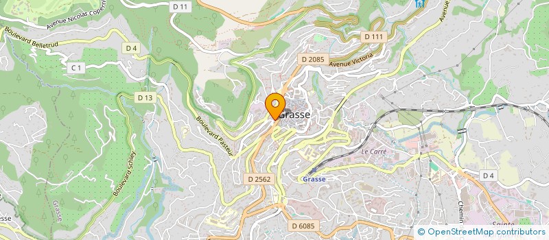 localisation de l'entreprise AU SOLEIL à GRASSE
