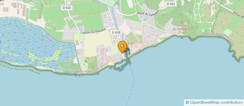 localisation de l'entreprise AU SOLEIL CHEZ CHRSTIOF ET VANESSA à LA LONDE-LES-MAURES