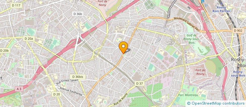 localisation de l'entreprise AU SOLEIL D AGADIR à MONTREUIL
