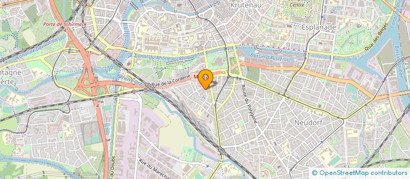 localisation de l'entreprise AU SOLEIL D'AUSTERLITZ à STRASBOURG