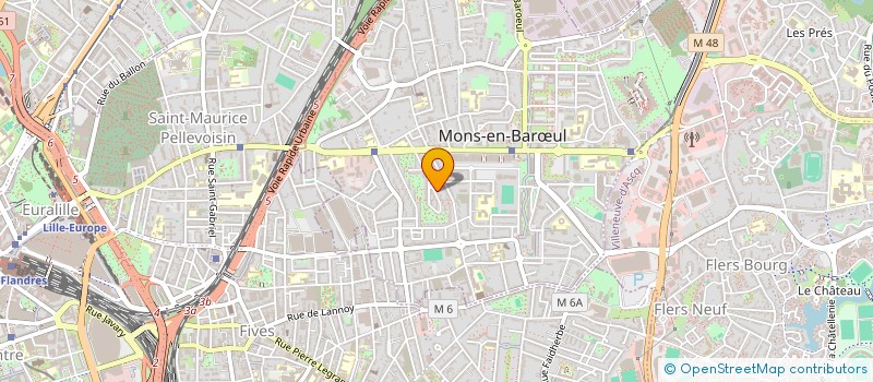 localisation de l'entreprise AU SOLEIL D'OR  MONS-EN-BARUL