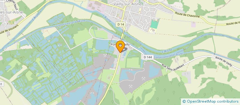 localisation de l'entreprise AU SOLEIL DE PICARDIE  PRESLES-ET-BOVES