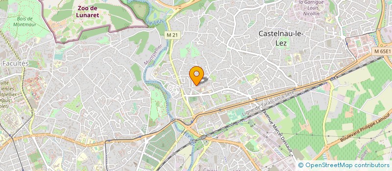 localisation de l'entreprise AU SOLEIL DE SETIF  CASTELNAU-LE-LEZ