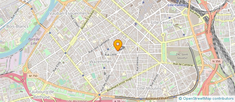 localisation de l'entreprise AU SOLEIL LEVANT à LILLE